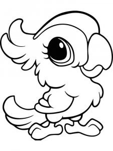 Cute Animal coloring page - picture 29