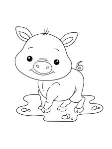 Cute Animal coloring page - picture 38