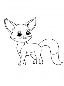 Cute Animal coloring page - picture 39