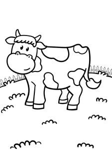 Farm Animal coloring page - picture 1