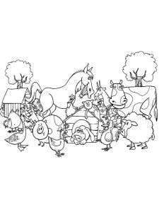 Farm Animal coloring page - picture 13