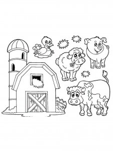 Farm Animal coloring page - picture 15