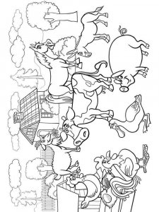 Farm Animal coloring page - picture 16
