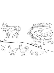 Farm Animal coloring page - picture 21