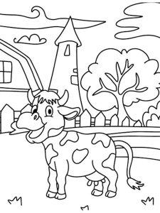 Farm Animal coloring page - picture 24