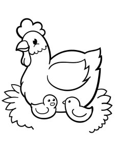 Farm Animal coloring page - picture 5