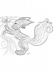 Fennec Fox coloring page - picture 17