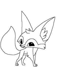 Fennec Fox coloring page - picture 5