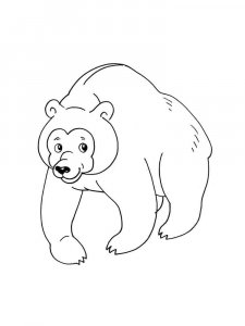 Forest animals coloring page - picture 32
