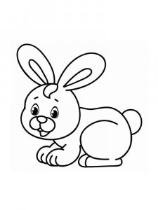 Forest animals coloring page - picture 35