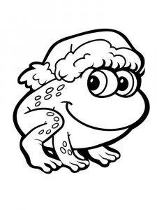 Frog coloring page - picture 14