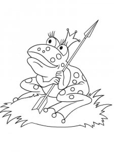 Frog coloring page - picture 47