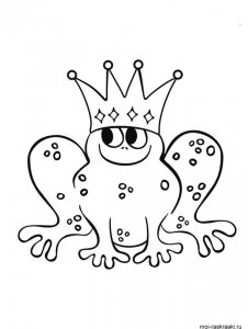 Frog coloring page - picture 48