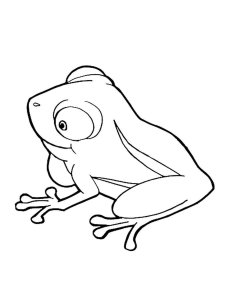 Frog coloring page - picture 53
