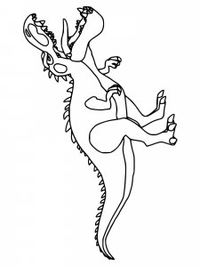 Giganotosaurus coloring page - picture 2