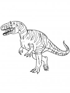 Giganotosaurus coloring page - picture 4