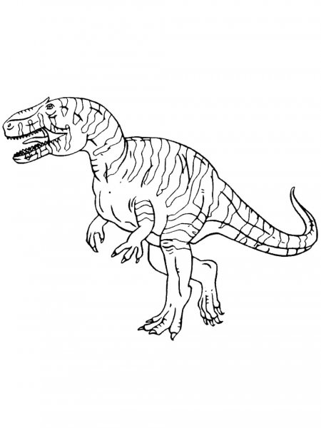 Giganotosaurus coloring pages