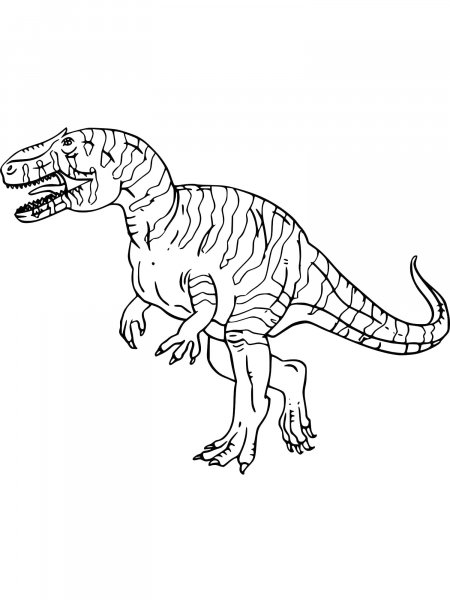 Giganotosaurus coloring pages