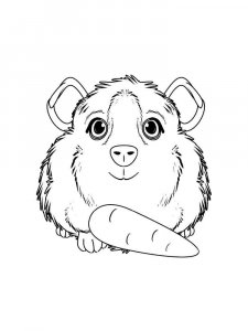 Guinea Pig coloring page - picture 28