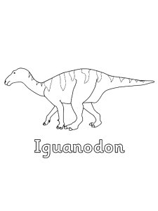Iguanodon Coloring Pages 1