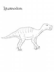 Iguanodon Coloring Pages 2