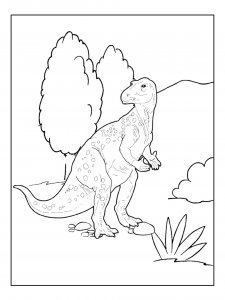 Iguanodon Coloring Pages 3