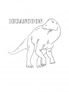 Iguanodon Coloring Pages 6