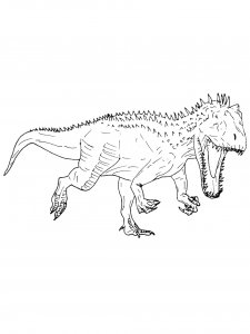 Indominus Coloring Pages 3