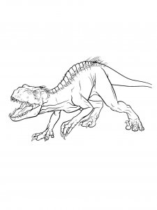 Indominus Coloring Pages 5