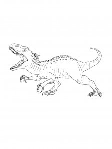 Indominus Coloring Pages 6