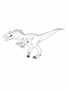 Indominus Coloring Pages 7