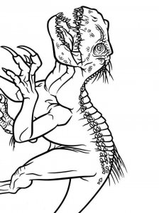 Indoraptor coloring page - picture 5