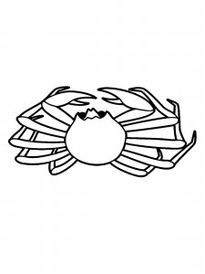 King Crab Coloring Pages 5
