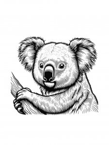 Koala Coloring Pages 45