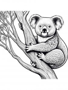 Koala Coloring Pages 50