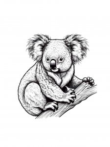 Koala Coloring Pages 51