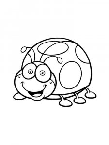Ladybug coloring page - picture 32