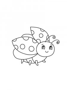 Ladybug coloring page - picture 37