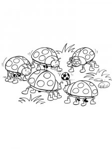Ladybug coloring page - picture 39