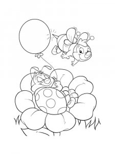 Ladybug coloring page - picture 45