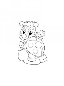 Ladybug coloring page - picture 46