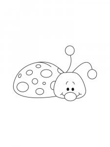 Ladybug coloring page - picture 47