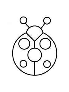 Ladybug coloring page - picture 49