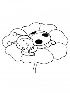 Ladybug Coloring Pages 50