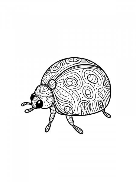 Ladybug coloring pages