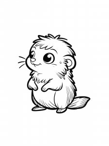 Lemming Coloring Pages 11