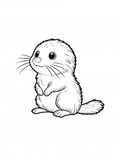 Lemming Coloring Pages 7