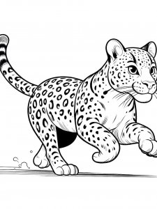 Leopard Coloring Pages 33