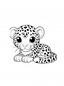 Leopard Coloring Pages 41