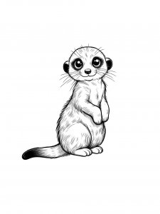 Meerkat Coloring Pages 24